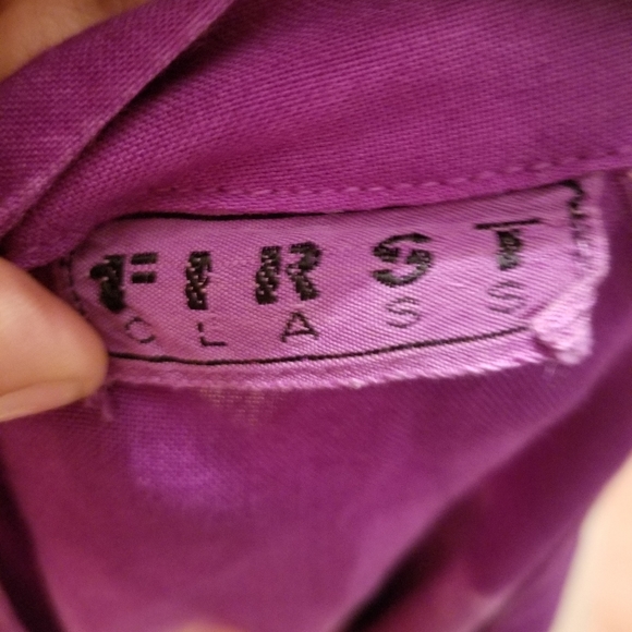 Vintage tie dye blouse M - Picture 3 of 4